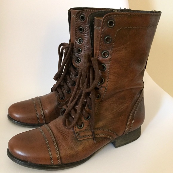 steve madden troopa cognac
